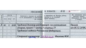 Что записано в трудовом договоре в Домовой