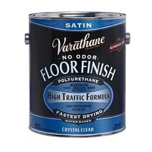 Лак Varathane Crystal Clear Floor Finish Глянцевый (3,78л) в Домовой