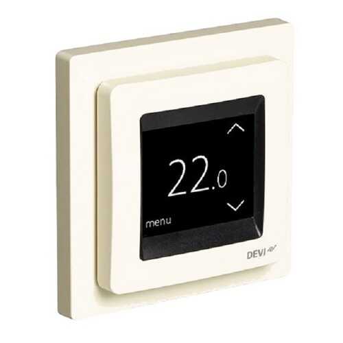 Терморегулятор для теплых полов Devi Devireg Touch Ivory в Домовой