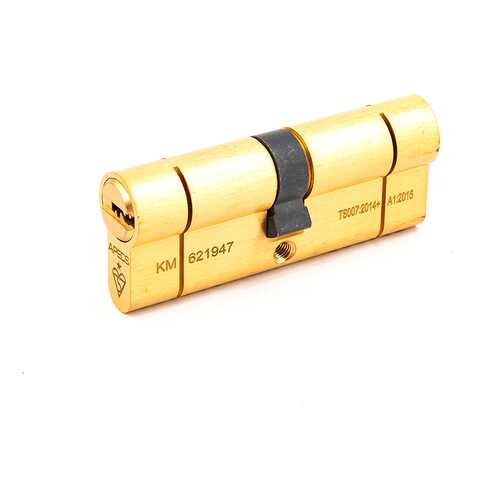 Цилиндровый механизм Apecs N6 ключ/ключ 40-40 (80мм) золото (5key) в Домовой