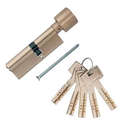 Европрофильный цилиндр ABUS M12R430 ключ/вертушка 50-35 (85 мм) NI (5 key) в Домовой